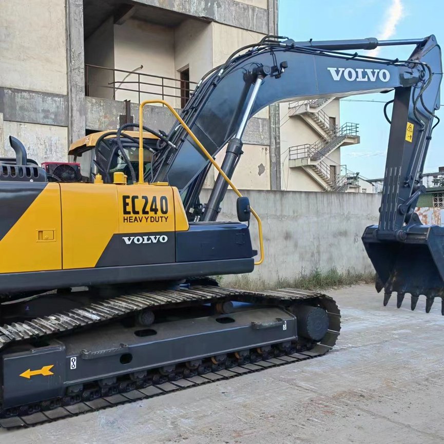 Hot selling cheap 24 Ton excavator second Hand Digger Machine Volvo Ec240 Crawler Used Excavator Volvo240