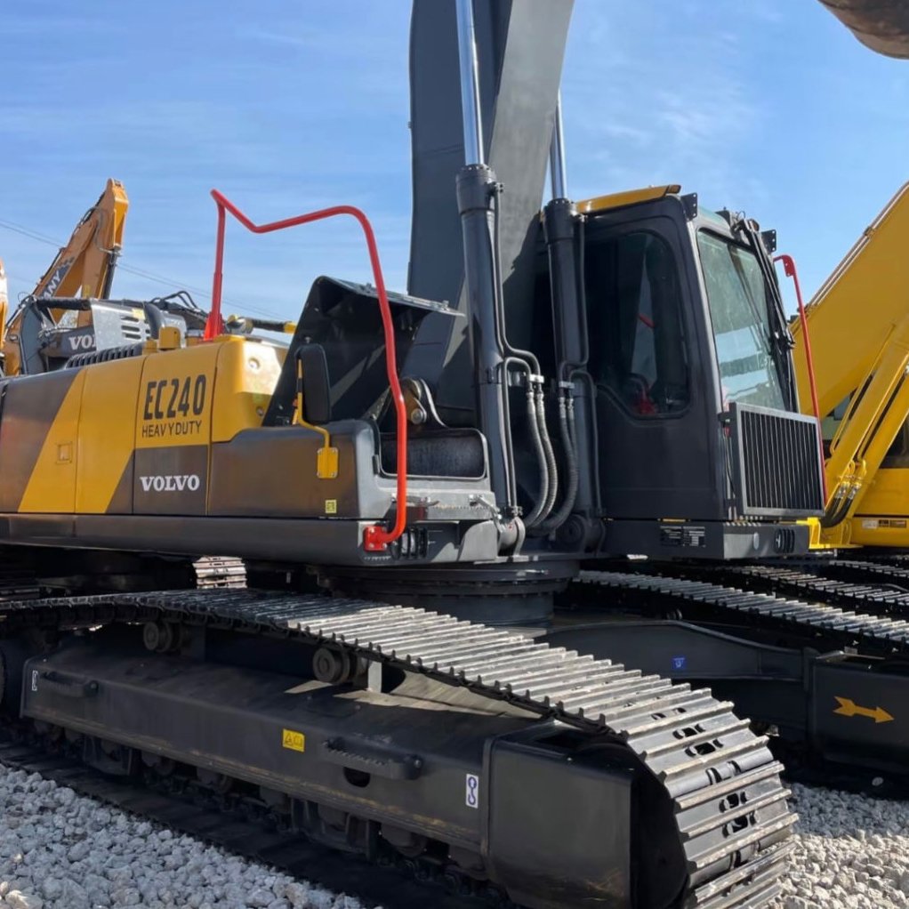 Hot selling cheap 24 Ton excavator second Hand Digger Machine Volvo Ec240 Crawler Used Excavator Volvo240
