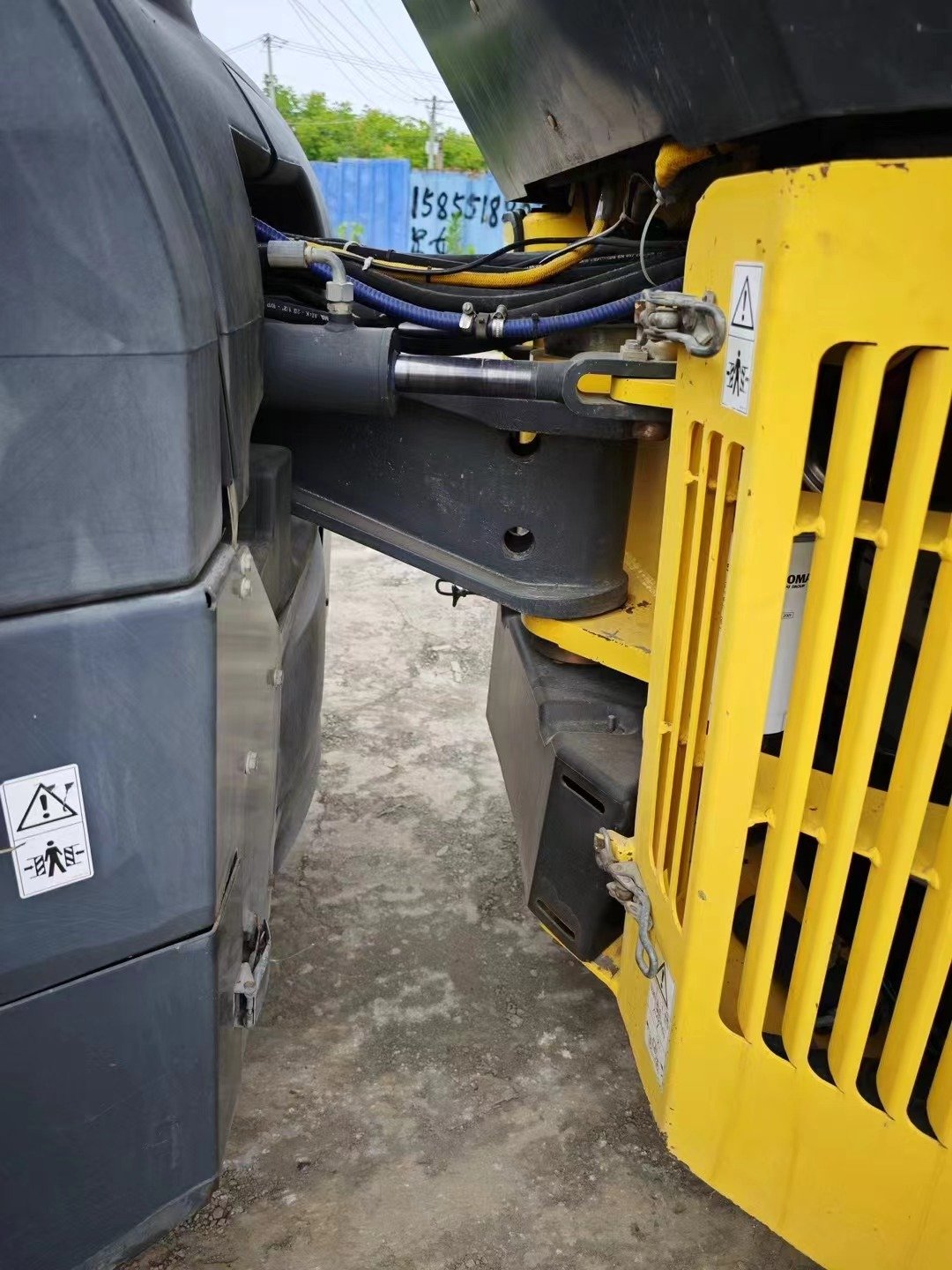 Road Building Used BOMAG 203AD-4 Road Roller with double drum roller Bomag BW202AD 203ad BW213D BW217D BW225D Road Compactor
