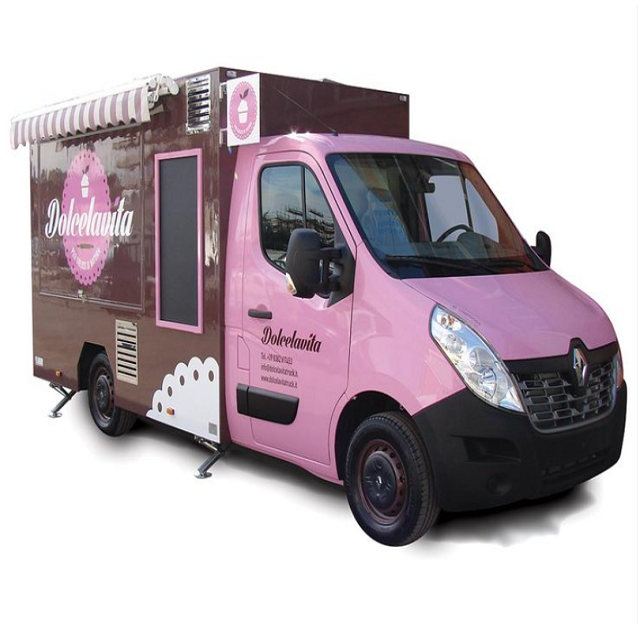 Good Condition used and new Mobile food truck 7.5ft dining car food trailer food cart