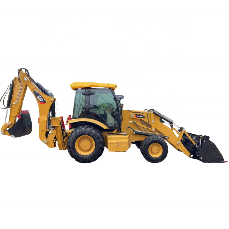100% new machine backhoe wheel loader CATERPILLAR 420F used backhoe loader for sale