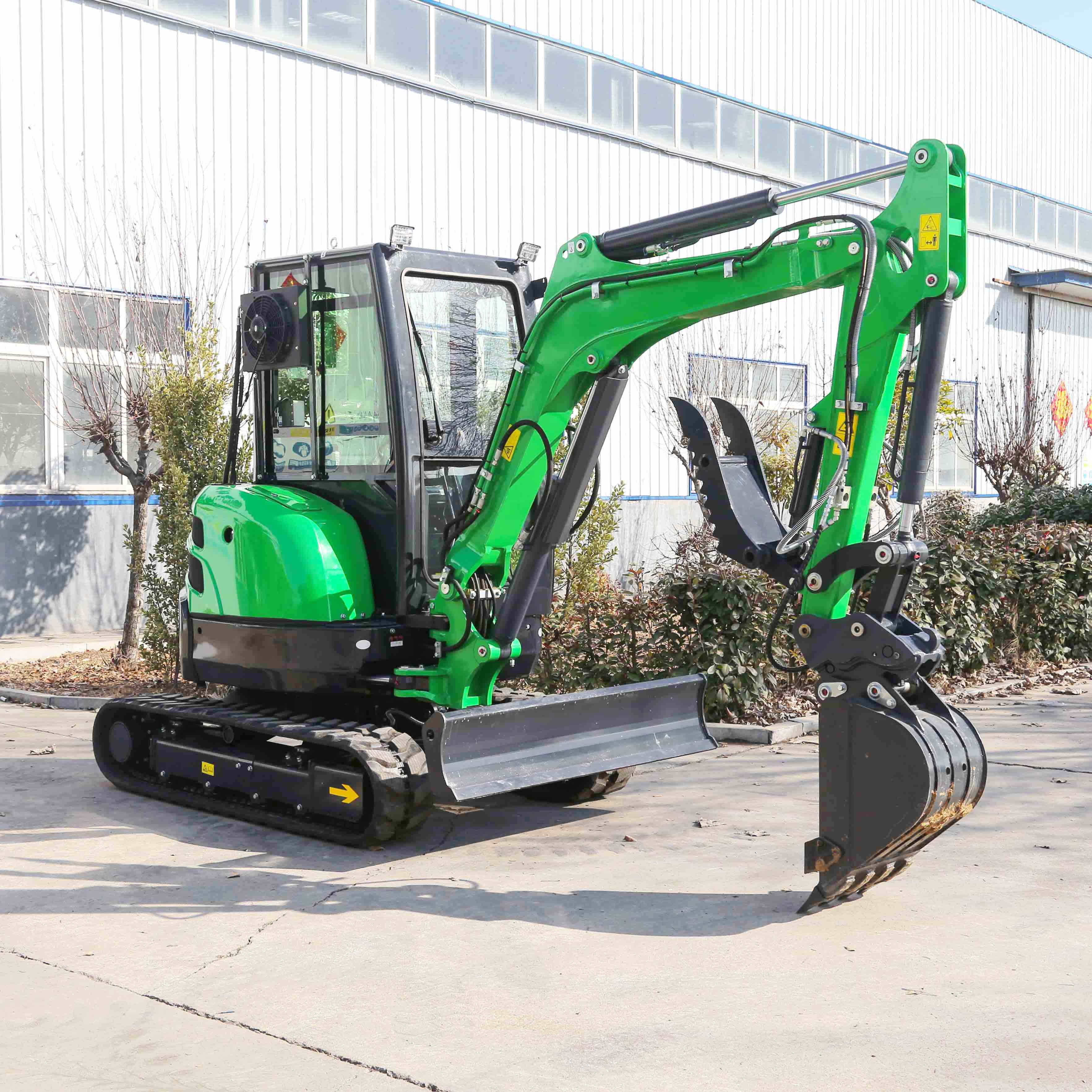3.5 Ton Mini Excavator 1 Ton 2 Ton EPA Engine Crawler Digger Chinese Farm Used Small Excavator Machine