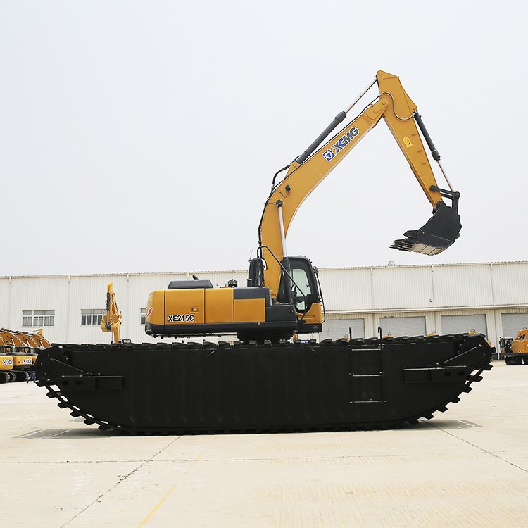 XCMG Official Used Excuvator Machine XE215S 21 Ton Floating Pontoon Excavator