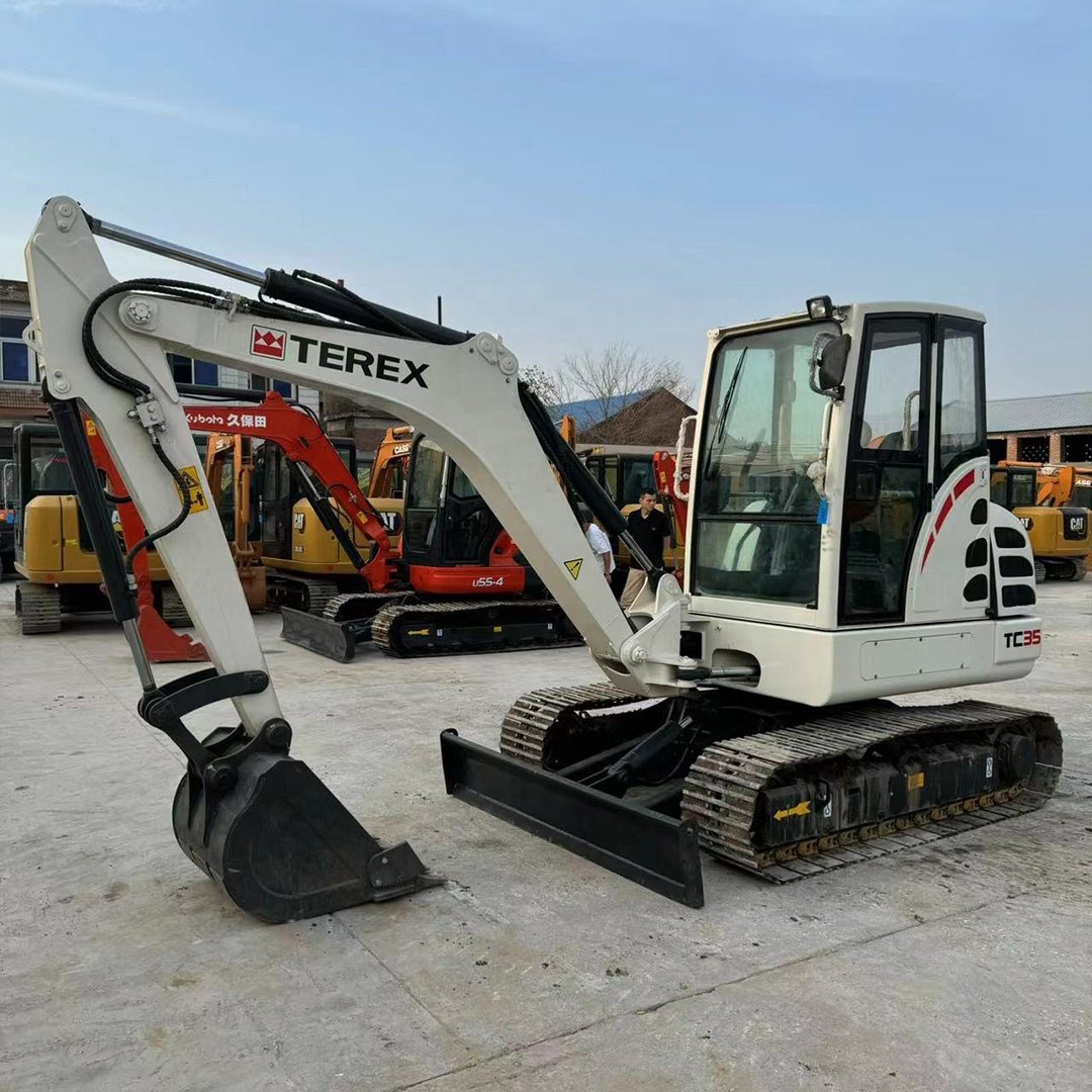 Original High Quality TEREX TC35 5TON /Used excavator machine TEREX excavator for sale 3 ton excavator
