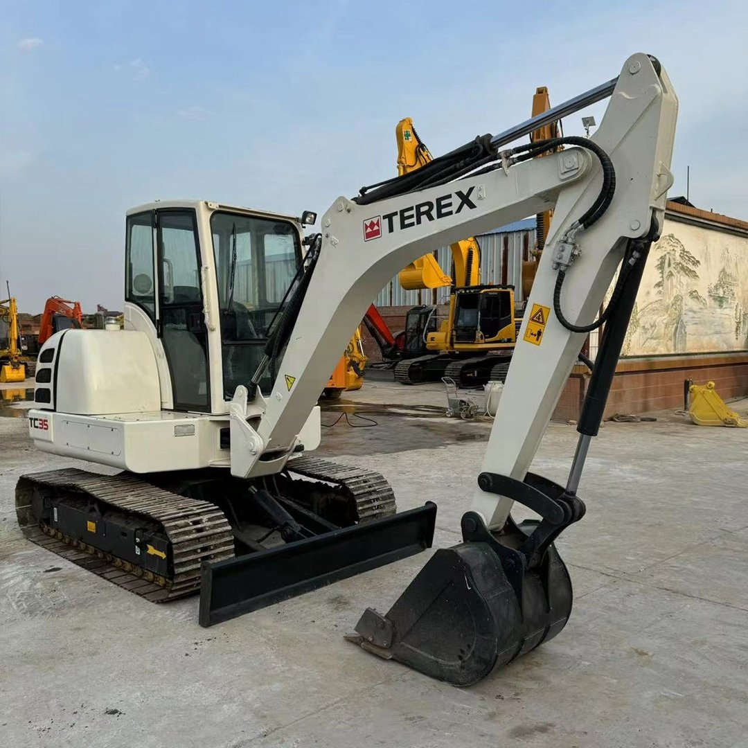 Original High Quality TEREX TC35 5TON /Used excavator machine TEREX excavator for sale 3 ton excavator