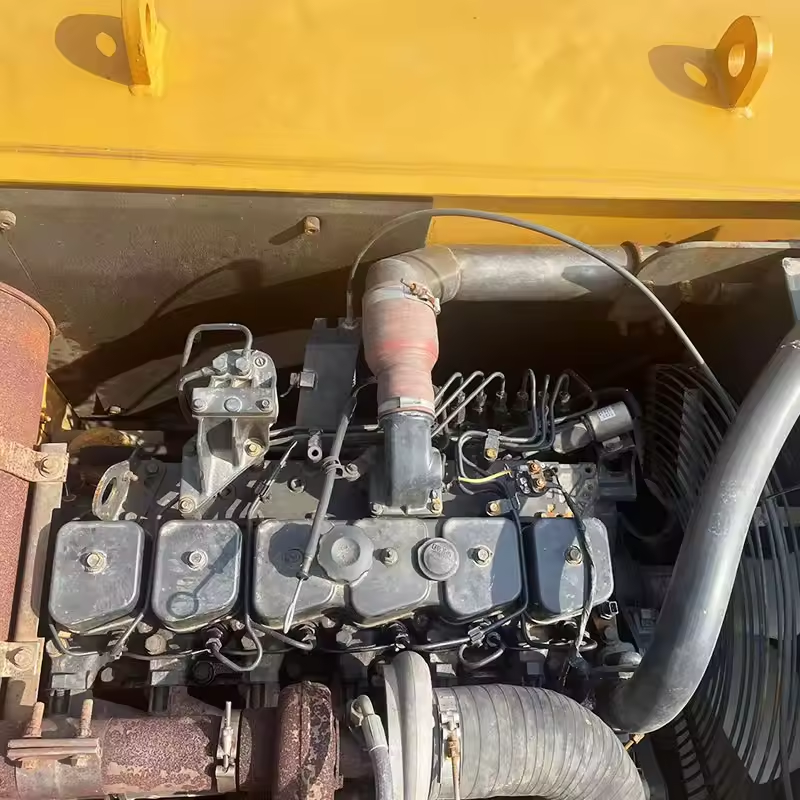 Excellent Used Hyundai 215LC-7 Excavator on Sale Factory Price CUMMINS Engine Motor Pump-Core Components Included