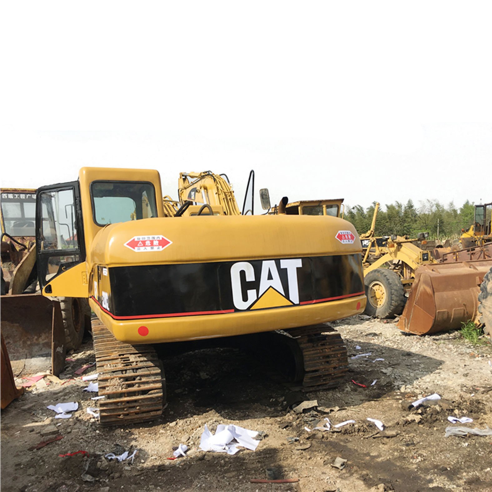 Japan made construction equipment good condition 20 ton used CAT 320CL excavator with promotion price on sale
