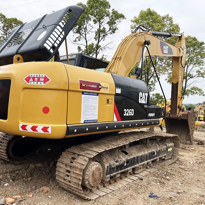 Caterpillar326 used large Caterpillar excavators 26ton construction machinery Hydraulic Crawler used Cat 326 excavator foe sale