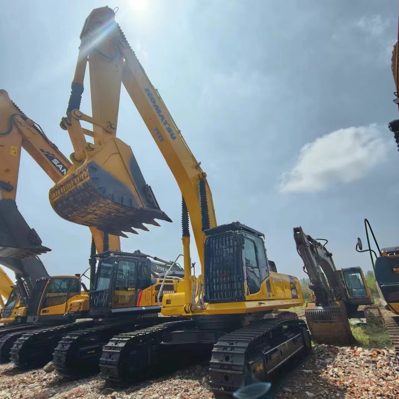 Best Price High Quality Construction Machinery Komatsu PC450 Used Komatsu 45T Crawler Excavator for sale