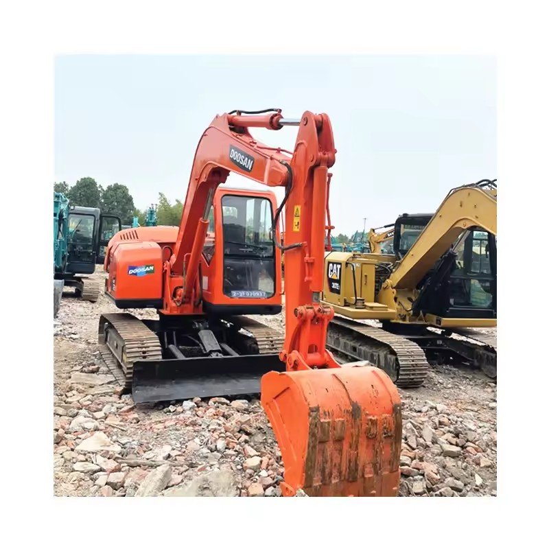 Hot sale 90%new doosan dx75 7.5 excavator machine doosan dx75-9c used excavators for doosan for sale