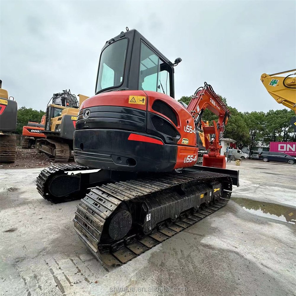 Used Original Japan Mini Small Digger Kubota Excavadora U55-4 Secondhand Crawler Excavator for sale