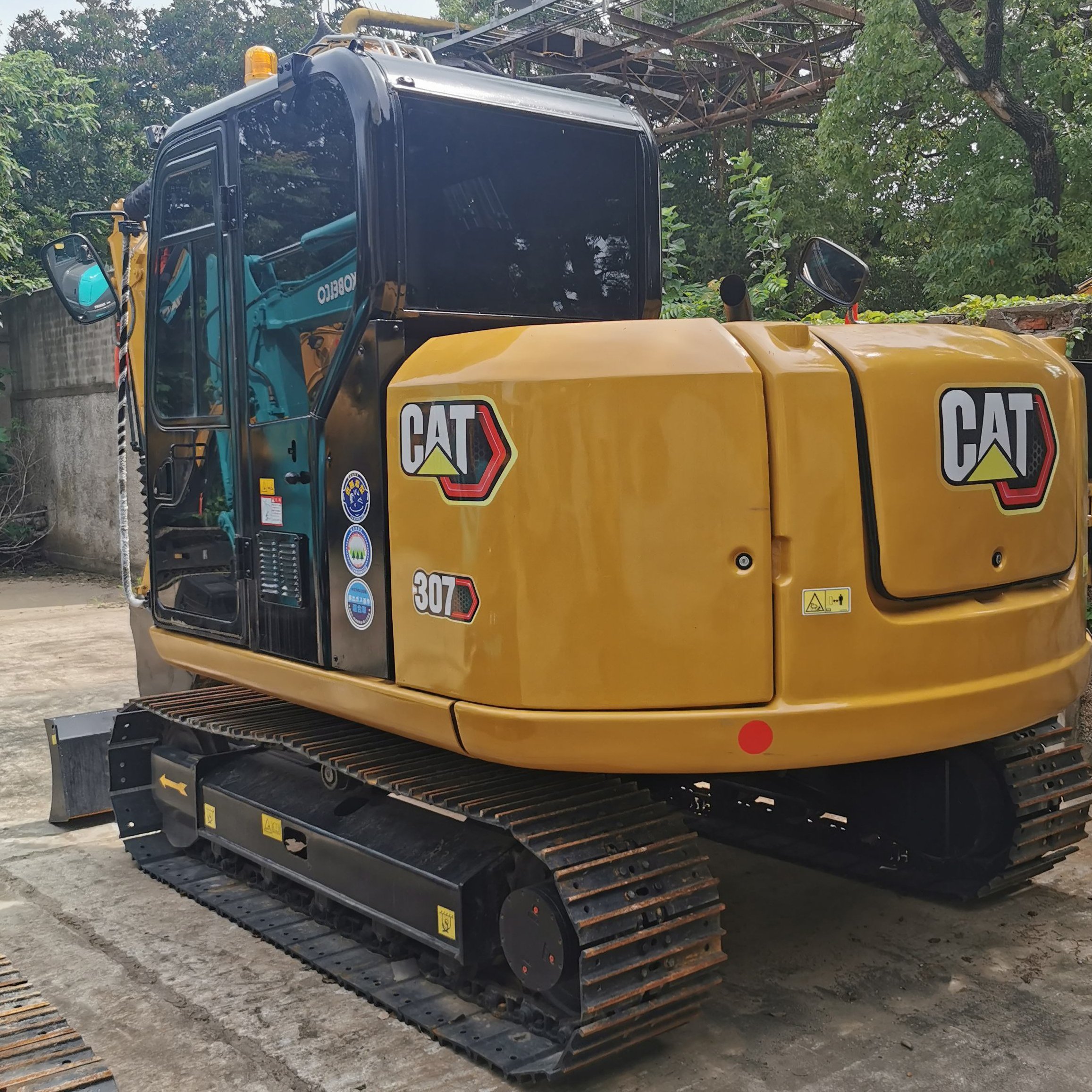 Used Caterpillar Cat 307 Mini Excavator Multi-Functional 7Ton Stock Caterpillar 305.5 306 307 Crawler Excavator Machine