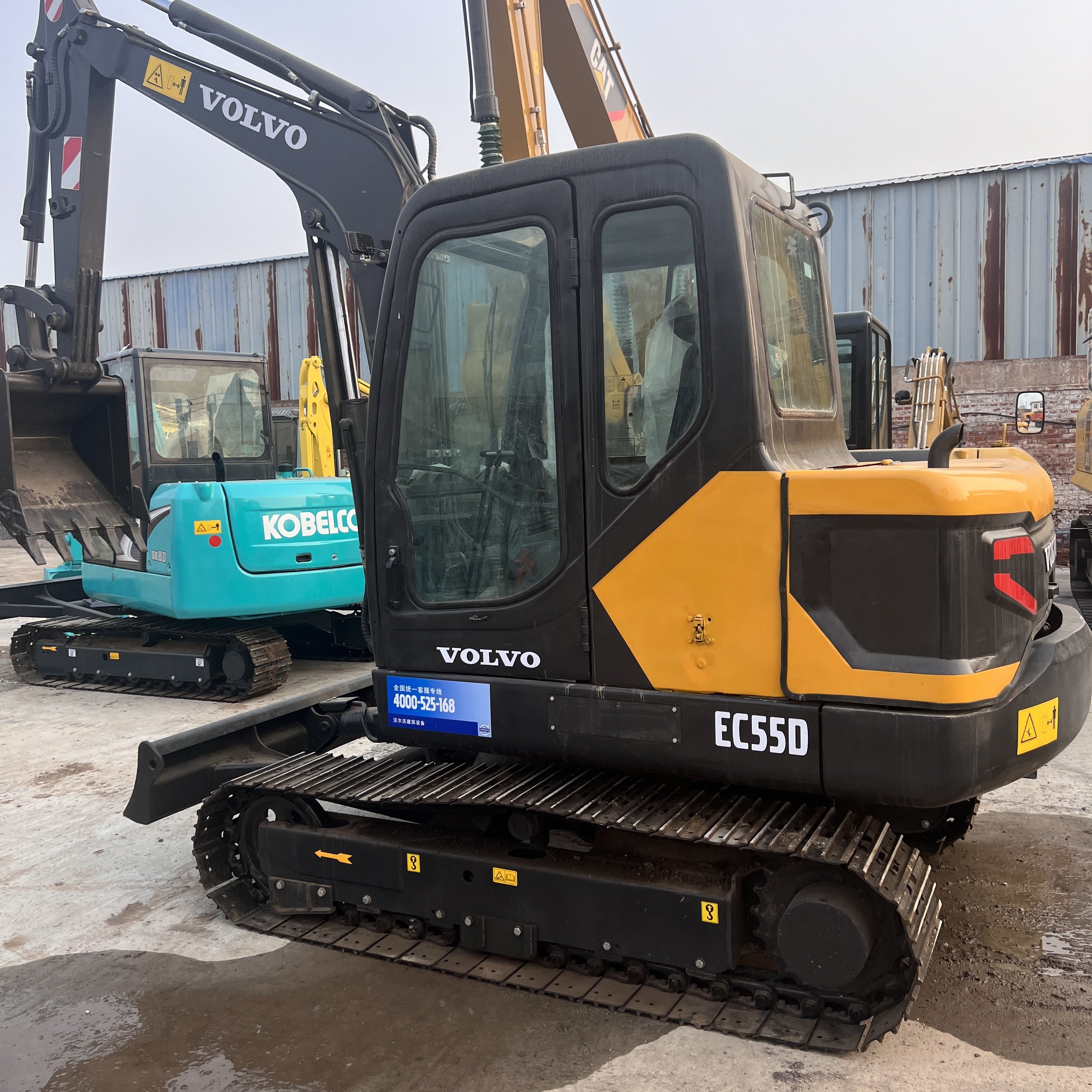 korea Used excavator Volvo Ec55 High Performance Low Price Hot Selling Used Volvo Ec55b Ec55d ec60 mini excavator
