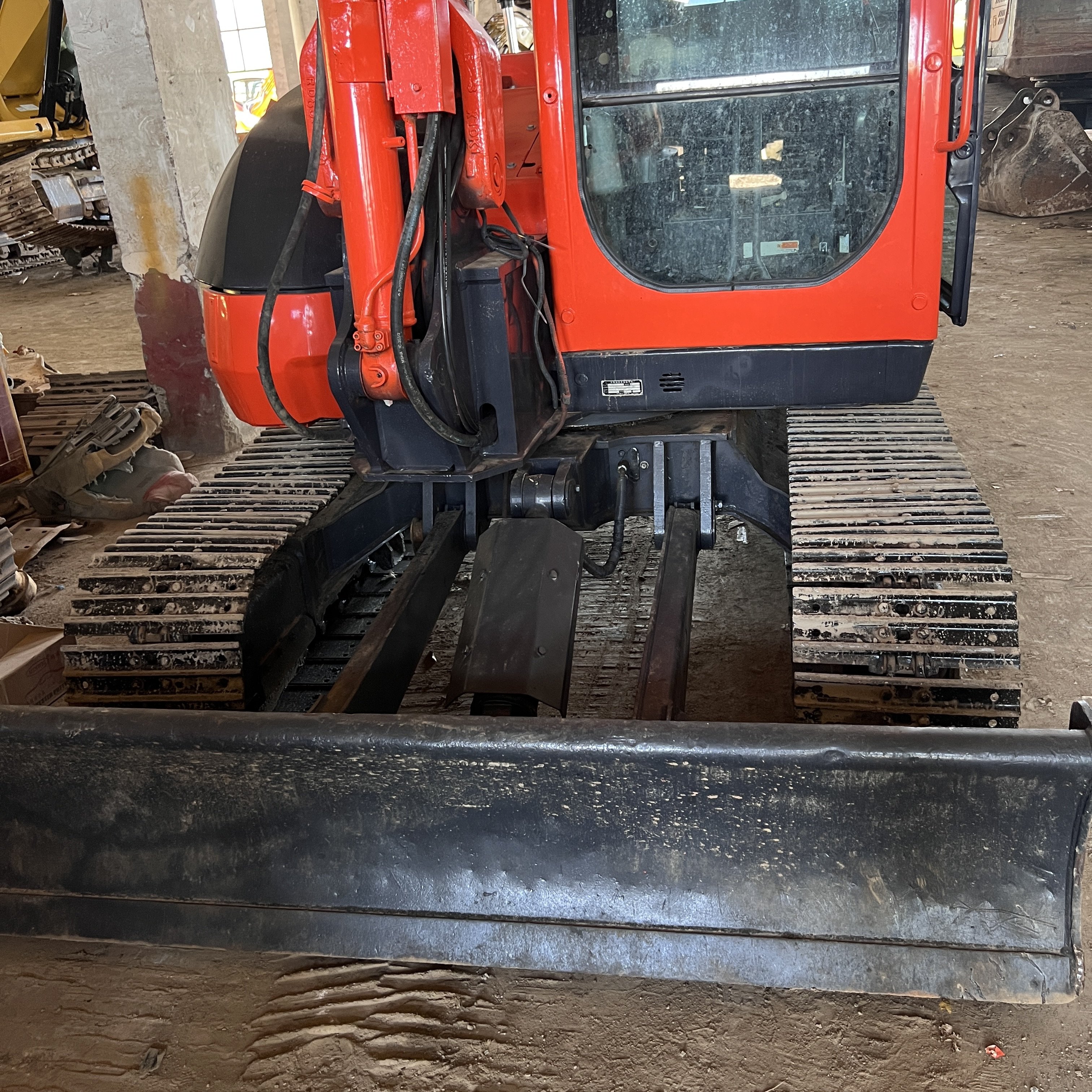 Reasonable price 8.3 ton used Kubota KX185 exavator/ mini excavator KX183 kx185 Kubota for sale 8ton