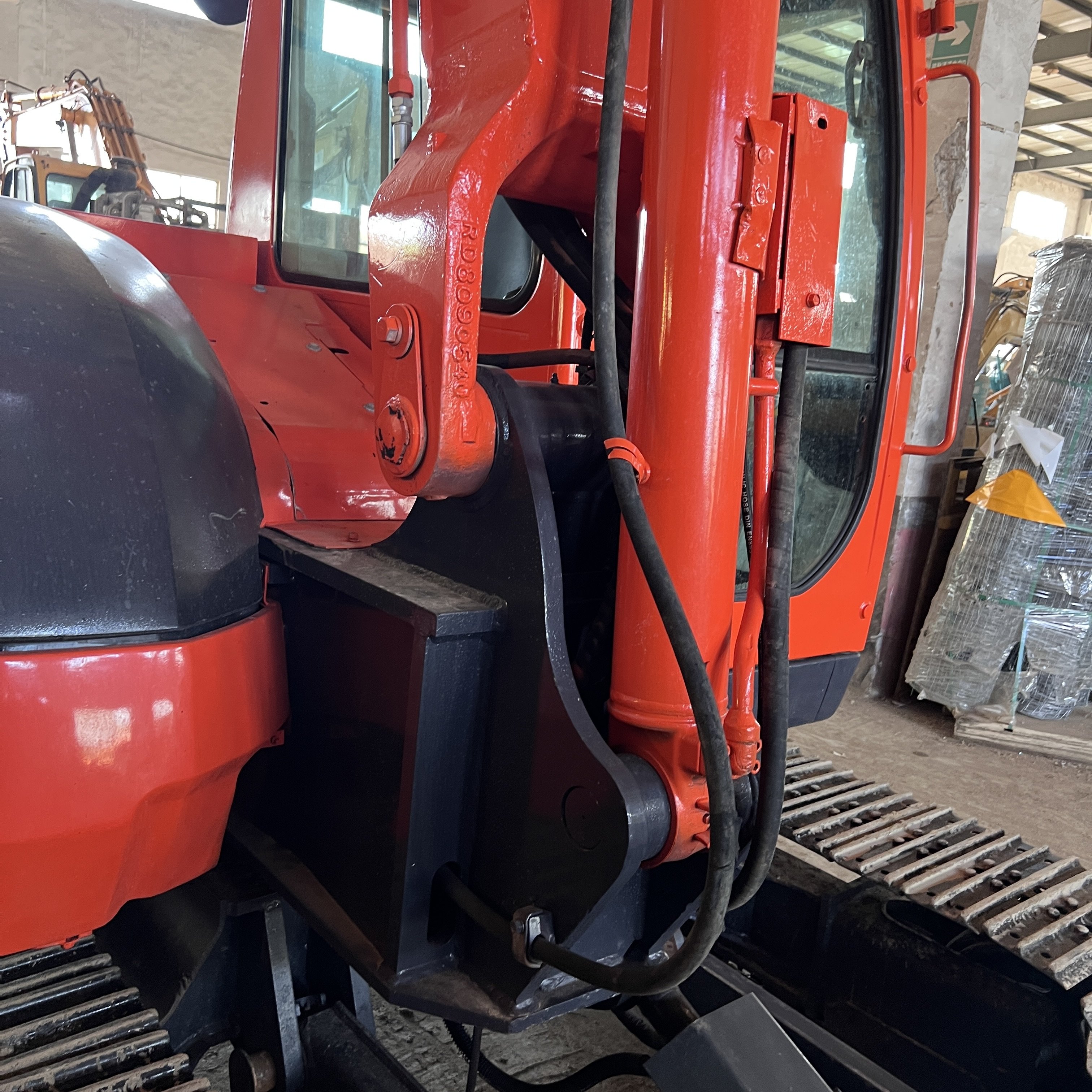 Reasonable price 8.3 ton used Kubota KX185 exavator/ mini excavator KX183 kx185 Kubota for sale 8ton