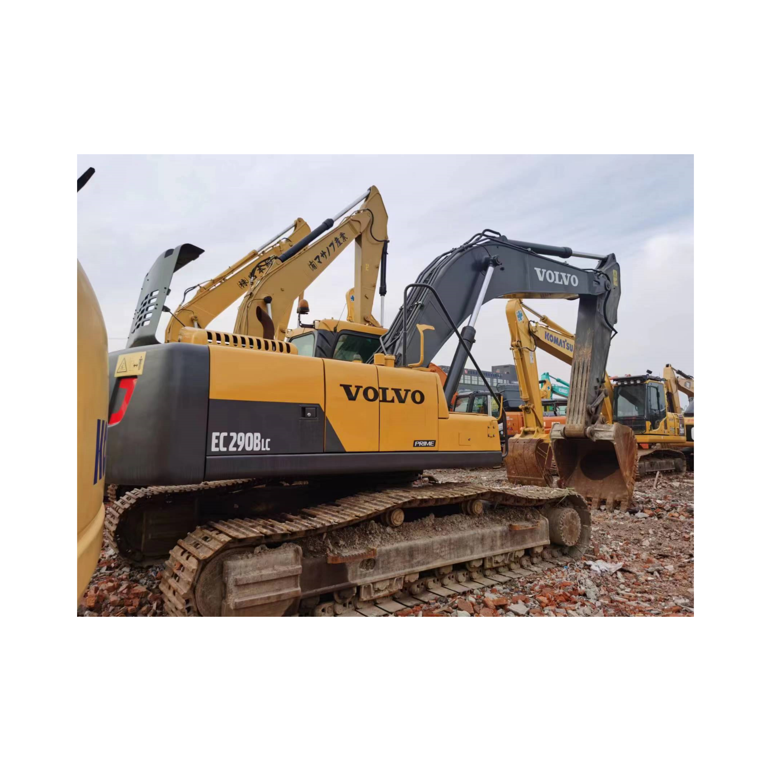 Reliable quality volvo ec220D used excavator backhoe 22ton cylinder digger earth moving machine volvo ec210 ec220 ec240 ec290