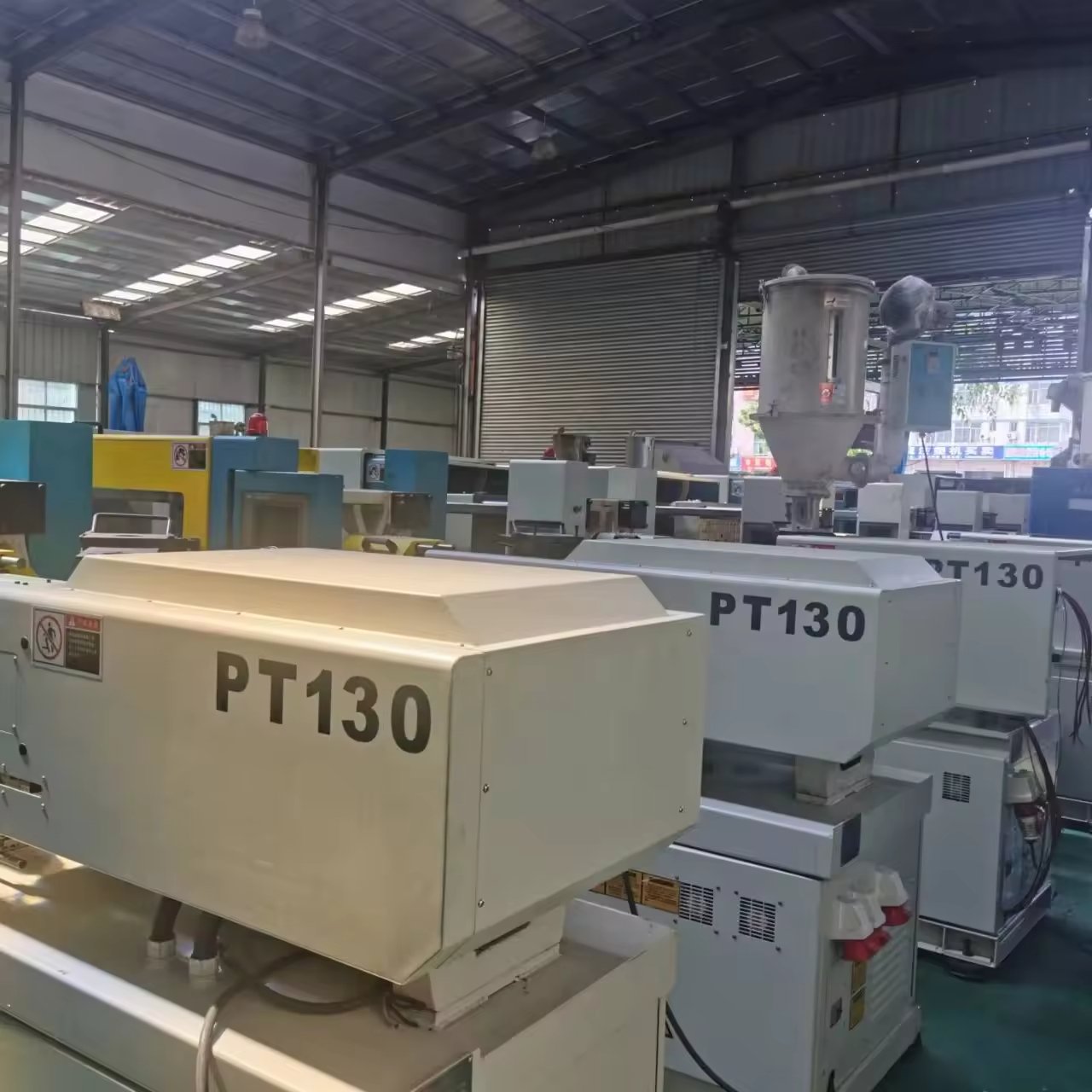 Used 130ton Horizontal Electric & Hydraulic Injection Molding Machine Second Hand Plastic Molding Machine