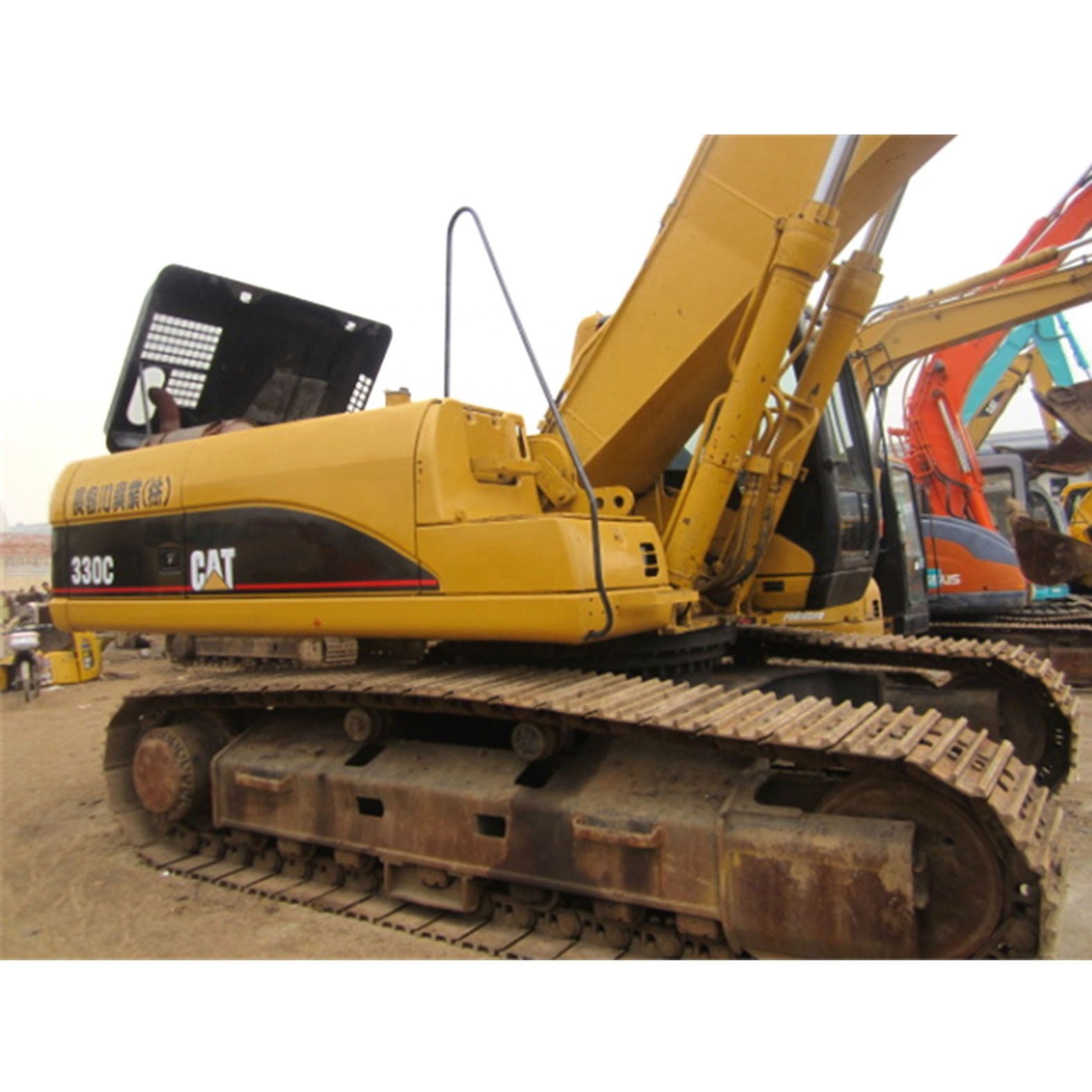 Excellent running condition low working hours Japan brand caterpillar used CAT 330C crawler excavator on sale