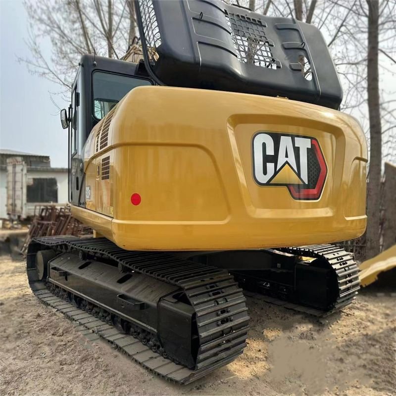 machine Hydraulic secondhand Construction cat digger Integrited crawler used caterpillar excavator
