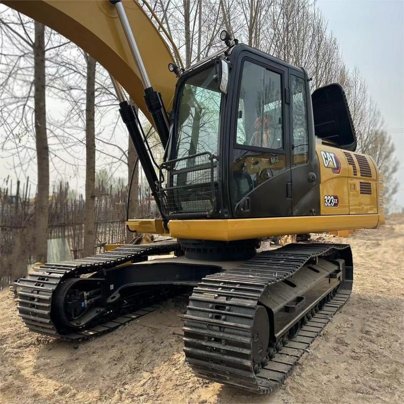 machine Hydraulic secondhand Construction cat digger Integrited crawler used caterpillar excavator