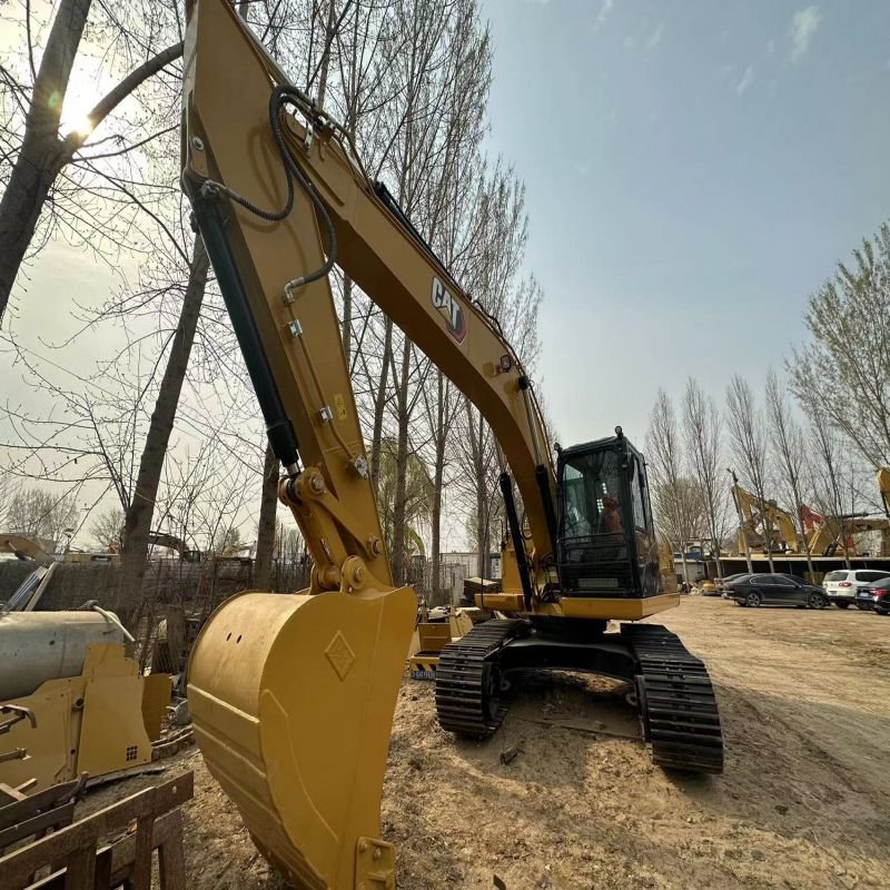 machine Hydraulic secondhand Construction cat digger Integrited crawler used caterpillar excavator
