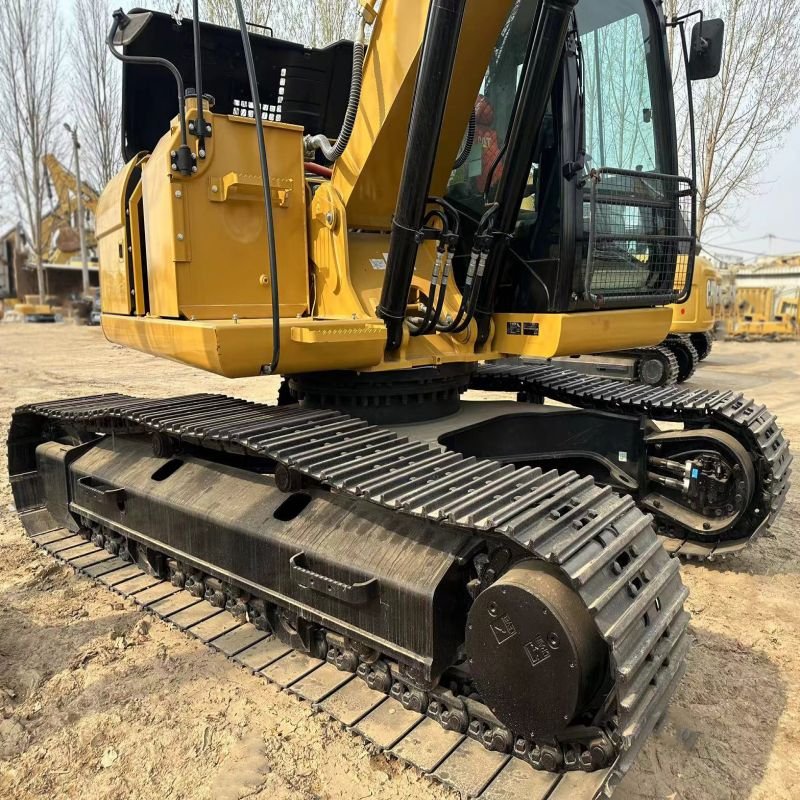 machine Hydraulic secondhand Construction cat digger Integrited crawler used caterpillar excavator