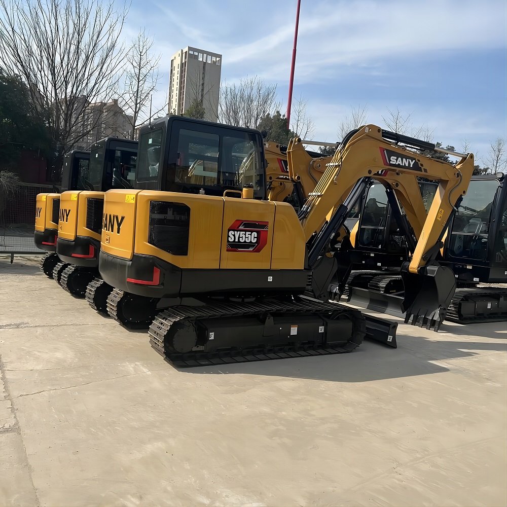 Cheap Price New China Brand High Quality 5 Ton SY55C Mini Sany Excavator