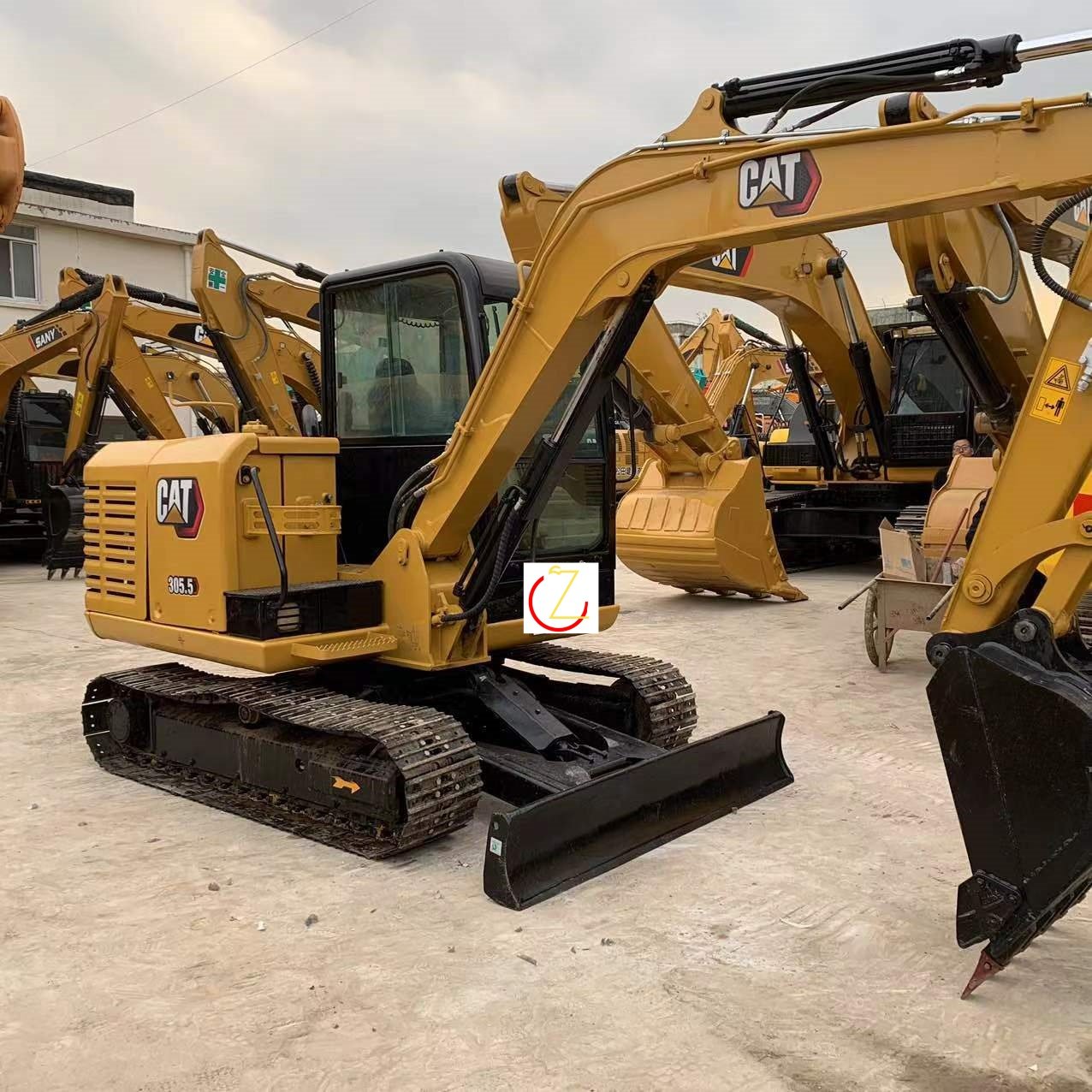 Used Crawler excavator construction machinery CAT305.5 306 307 secondhand used construction machinery for sale
