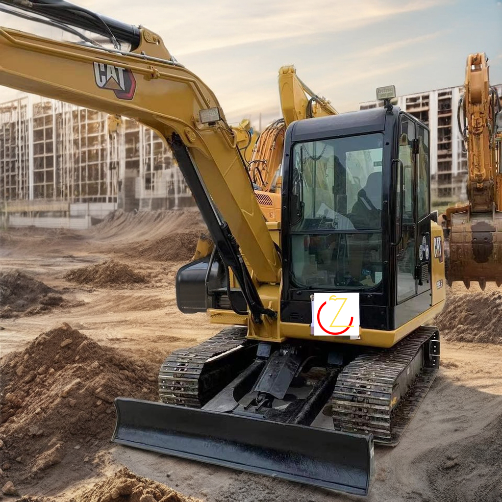 Used Crawler excavator construction machinery CAT305.5 306 307 secondhand used construction machinery for sale
