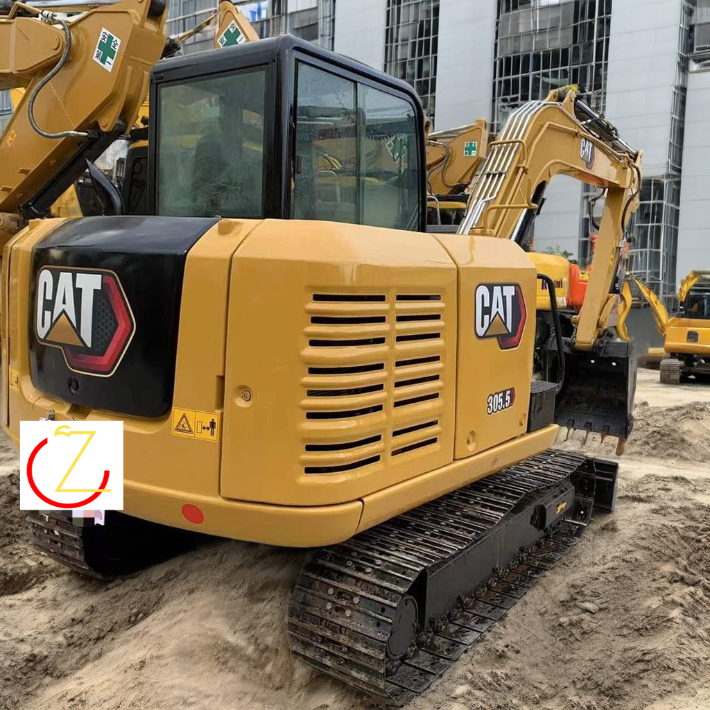 Used Crawler excavator construction machinery CAT305.5 306 307 secondhand used construction machinery for sale