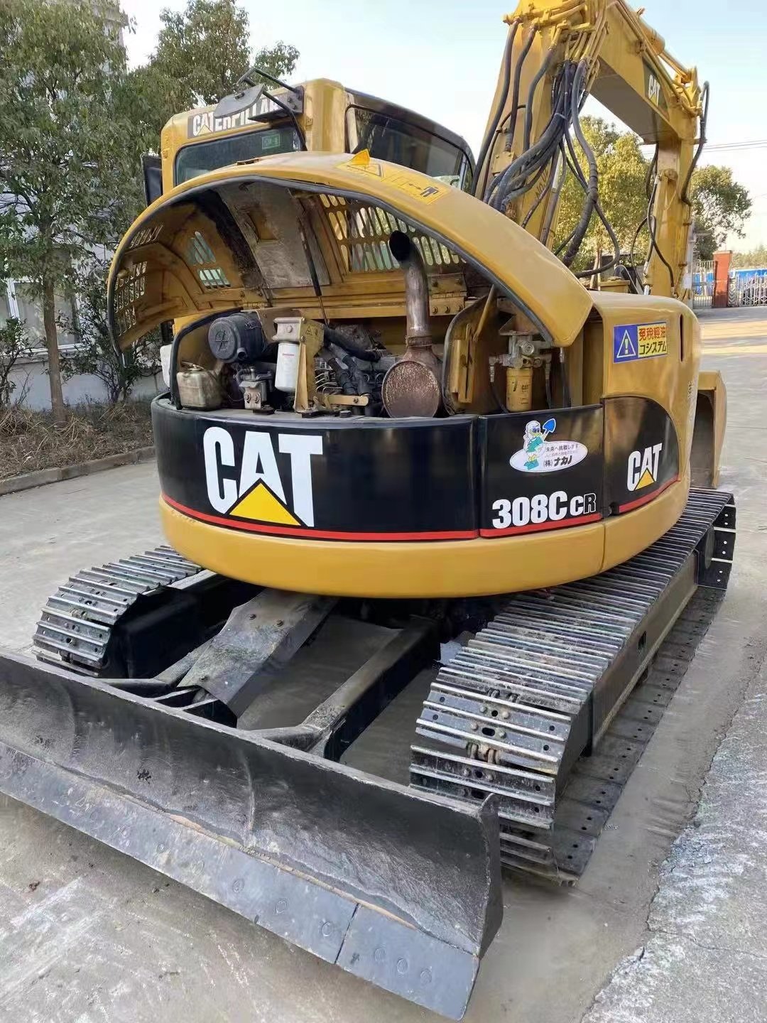 Cat 8 ton excavator Hydraulic excavator 8ton crawler second hand 308 308C CR used excavator for sale
