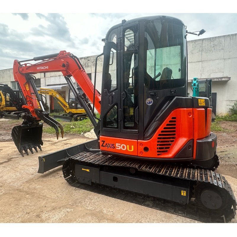 Fairly New High Quality Used Excavator Hitachi ZX50U Good Performance Small Mini Digger Machine
