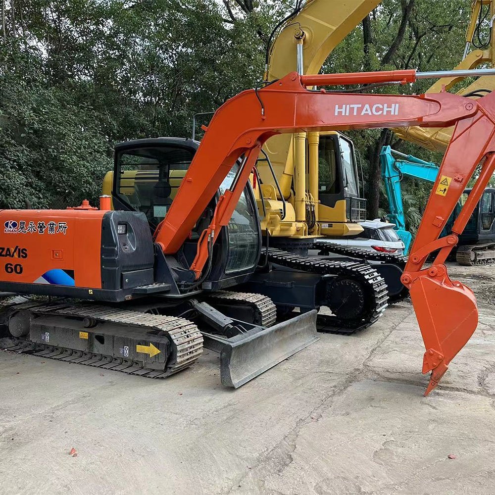 Original Japan Second hand excavator Used Hitachi ZX60 ZX70 ZX120-6 mini digger excavator for sale