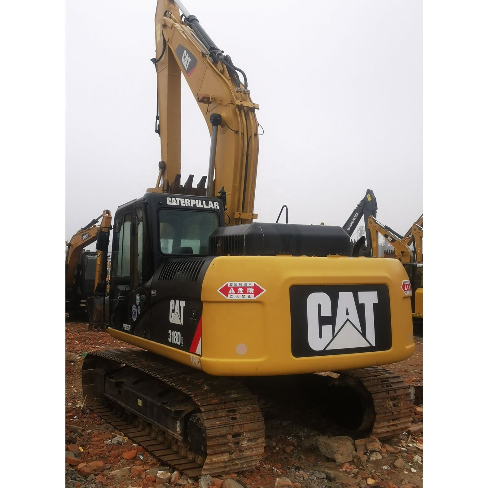 Original Painting Second Hand CAT Caterpillar 318D2 Crawler Excavator In Low Price Machine Used Caterpillar CAT 318D2 Excavator