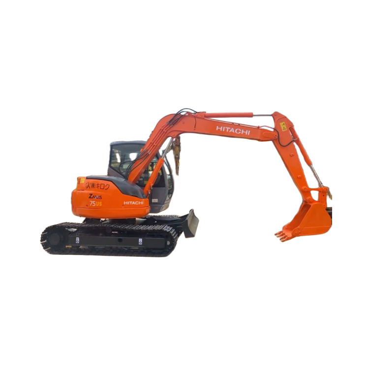 Japan Brand Used Hitachi ZX75 /ZX70 7tons Crawler Excavator Hitachi Zaxis 75US Excavator