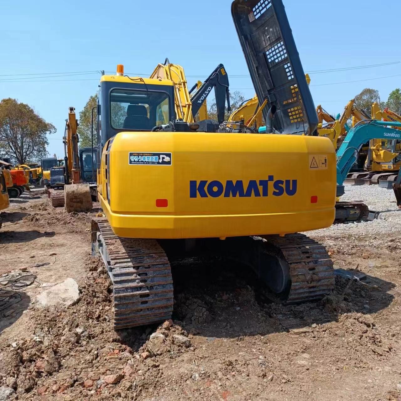 Second-Hand Komatsu PC160 Used Japan Excavator Digging Machine / Used 16 ton Excavator for Sale PC 160 160-7 PC160-7
