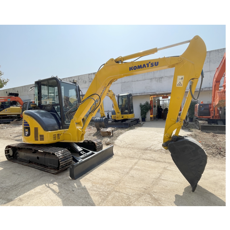 2022 Komatsu PC55MR Mini Excavator 5.5 Ton Crawler Digger 90% New Good Condition Sale DPF Engine Pump Core Japan Mini Machine