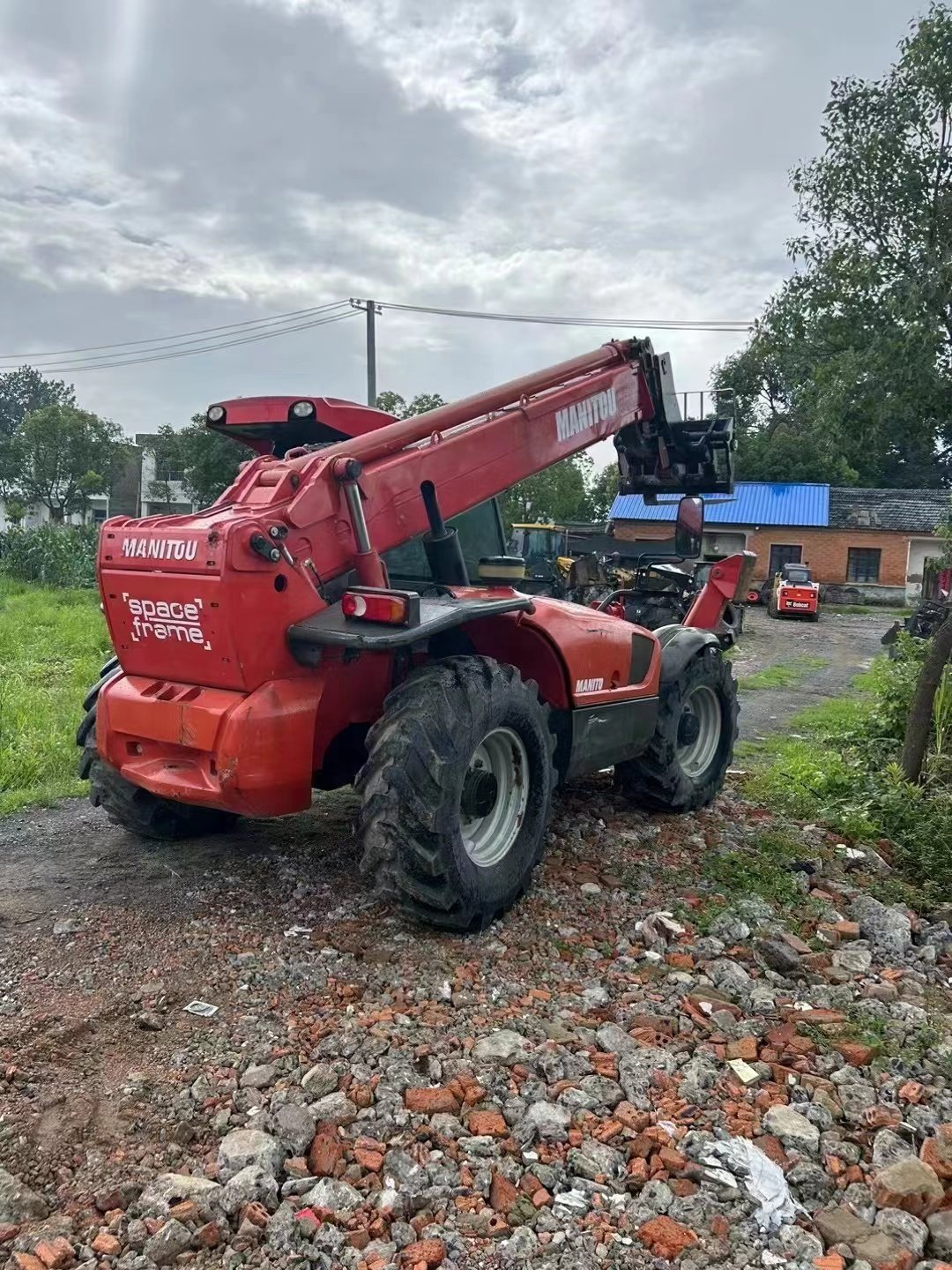 Hot sale 4 ton used telehandler Manitou MT 1740 SLT - French-Made construction machinery in stock