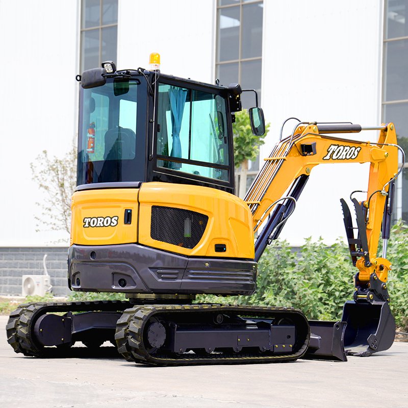 EPA Engine Mini Excavators 4 Ton Multifunctional Minibagger Farm Used New Crawler Digger Mini Excavators machine
