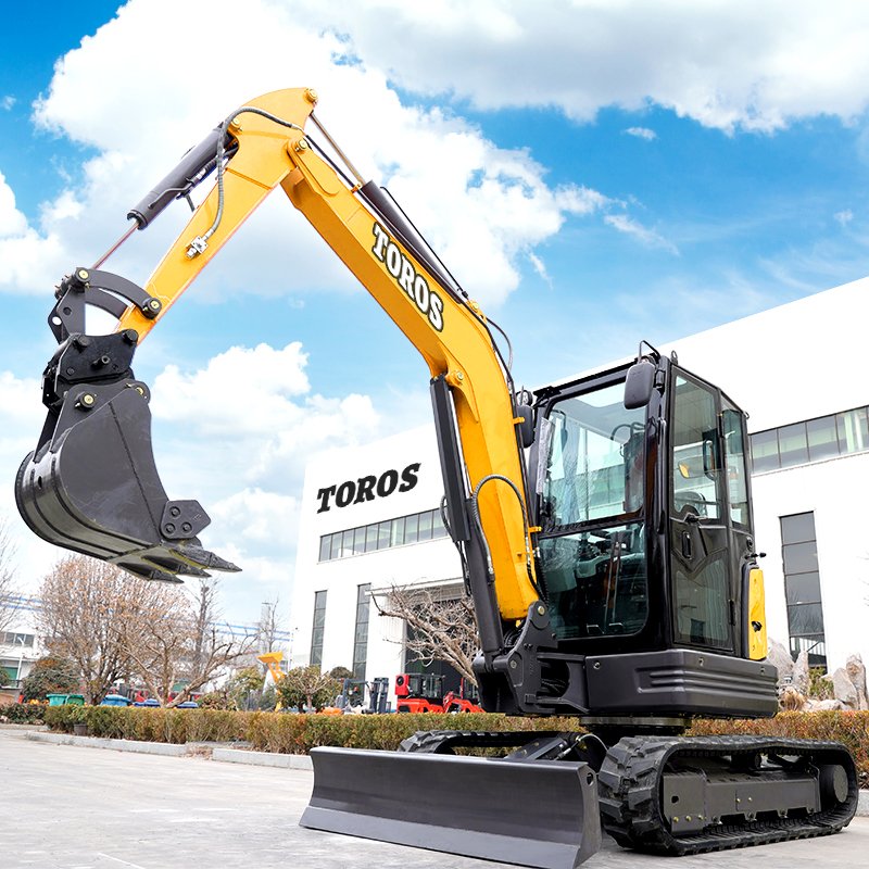 EPA Engine Mini Excavators 4 Ton Multifunctional Minibagger Farm Used New Crawler Digger Mini Excavators machine