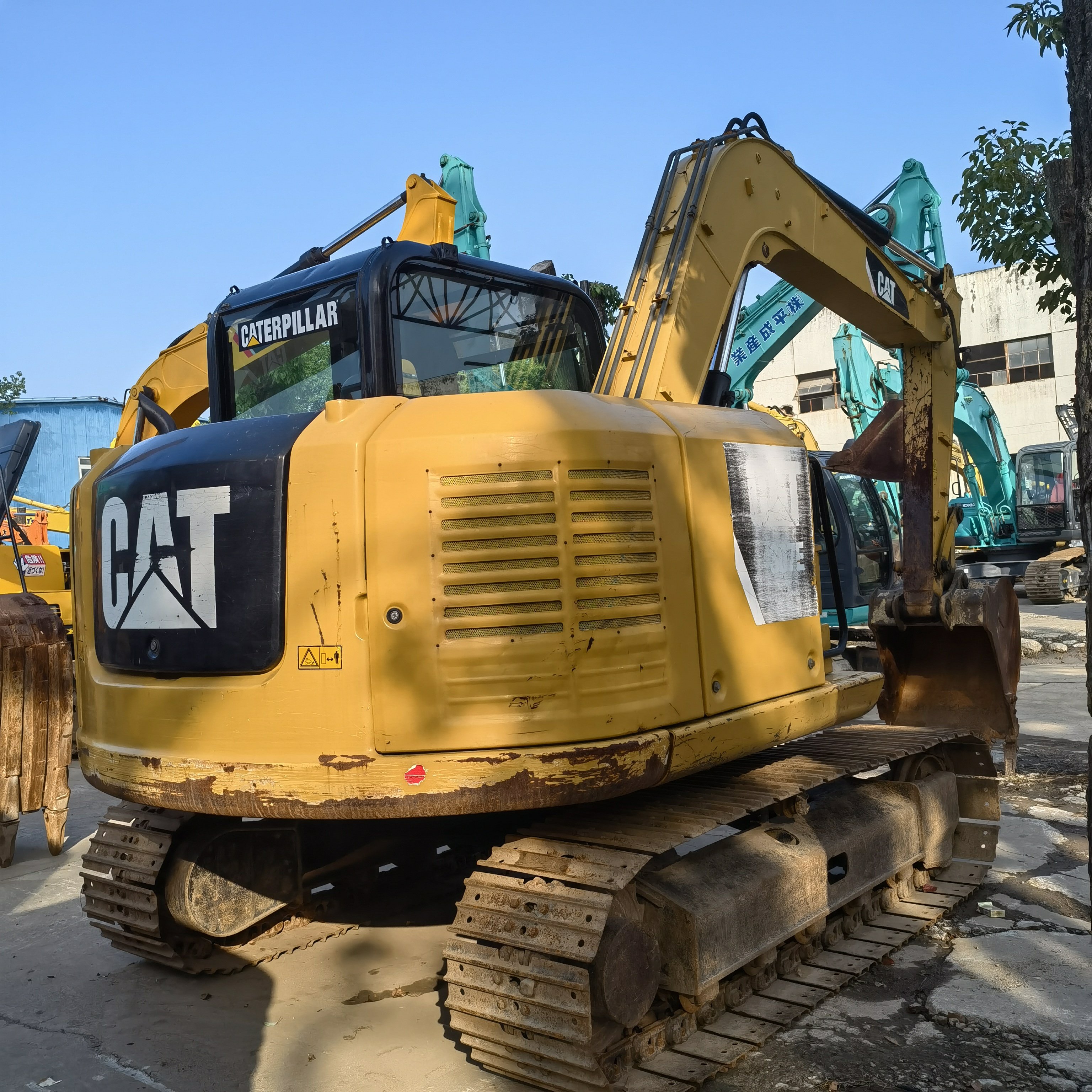 Caterpillar 307E used excavator - CAT send hand smail earthmoving machinery - used construction machinery