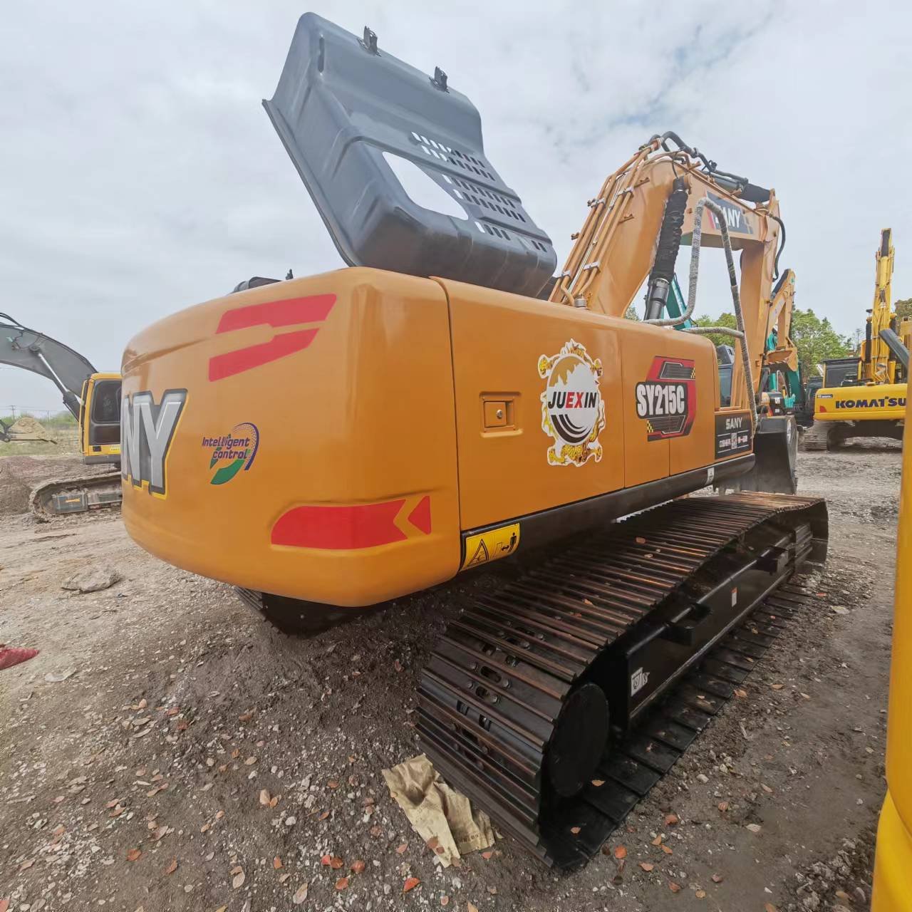 Sany 215 Excavator Crawler 21Ton Mini Model Good Price Second Hand 215 Excavator Used Construction Machinery for Sale