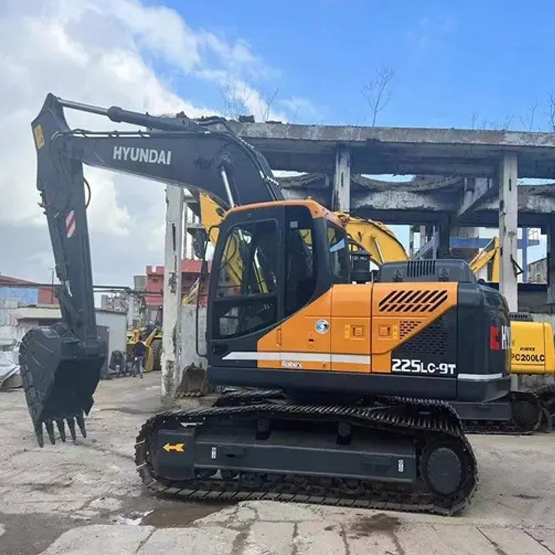 Used Korea Hyundai 225 Excavator, Second Hand Hyundai 225LC-9T /200 /210 Crawler Excavator for Cheap Sale