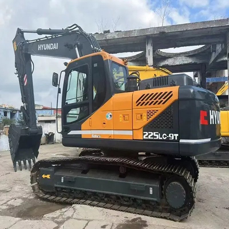 Used Korea Hyundai 225 Excavator, Second Hand Hyundai 225LC-9T /200 /210 Crawler Excavator for Cheap Sale