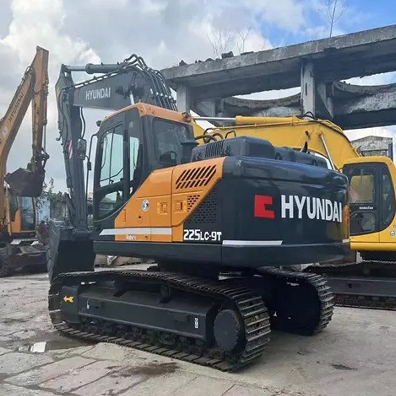Used Korea Hyundai 225 Excavator, Second Hand Hyundai 225LC-9T /200 /210 Crawler Excavator for Cheap Sale