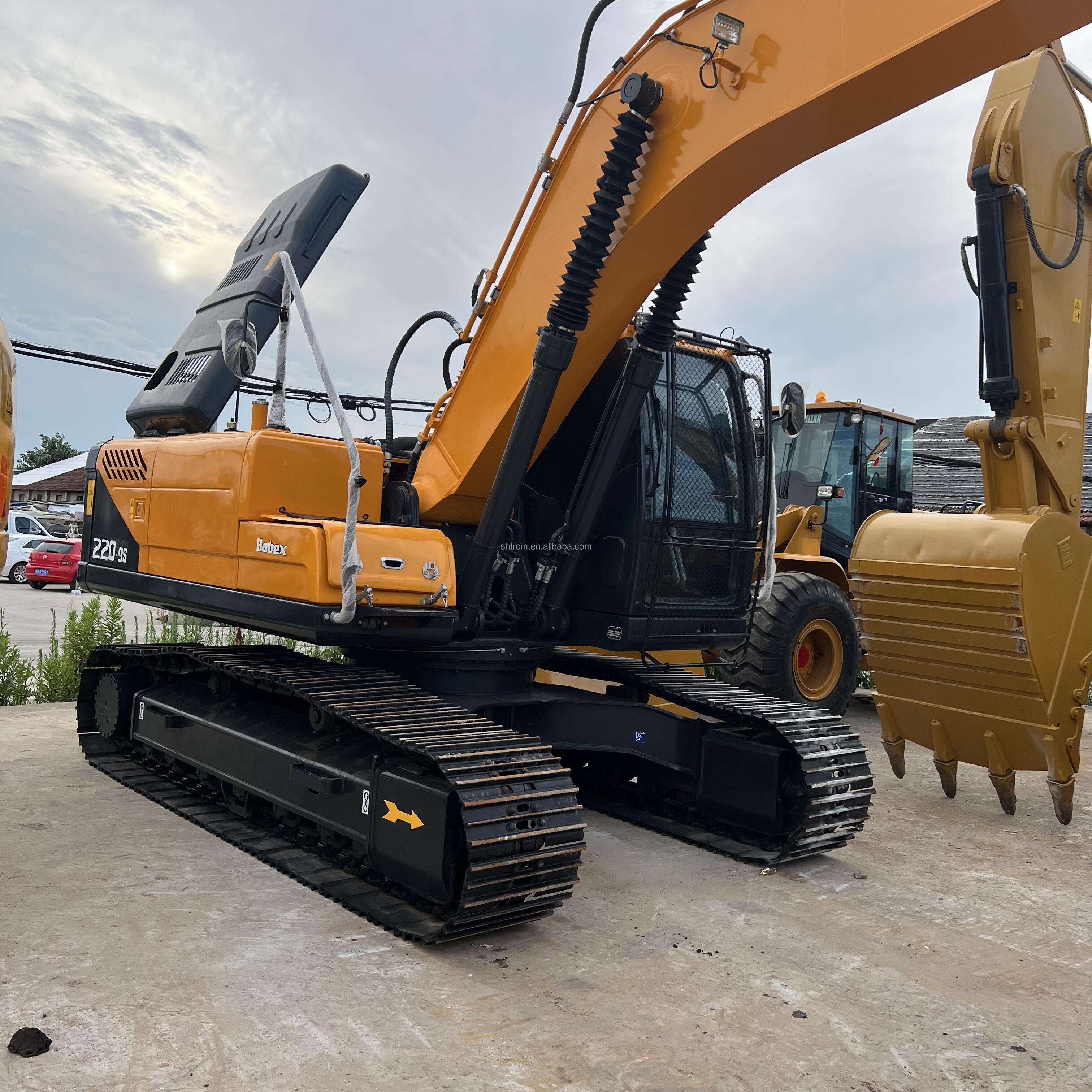 Used Hyundai 220LC-9s korean excavators simple engine machine construction equipment hyundai 220 / 210 used machinery