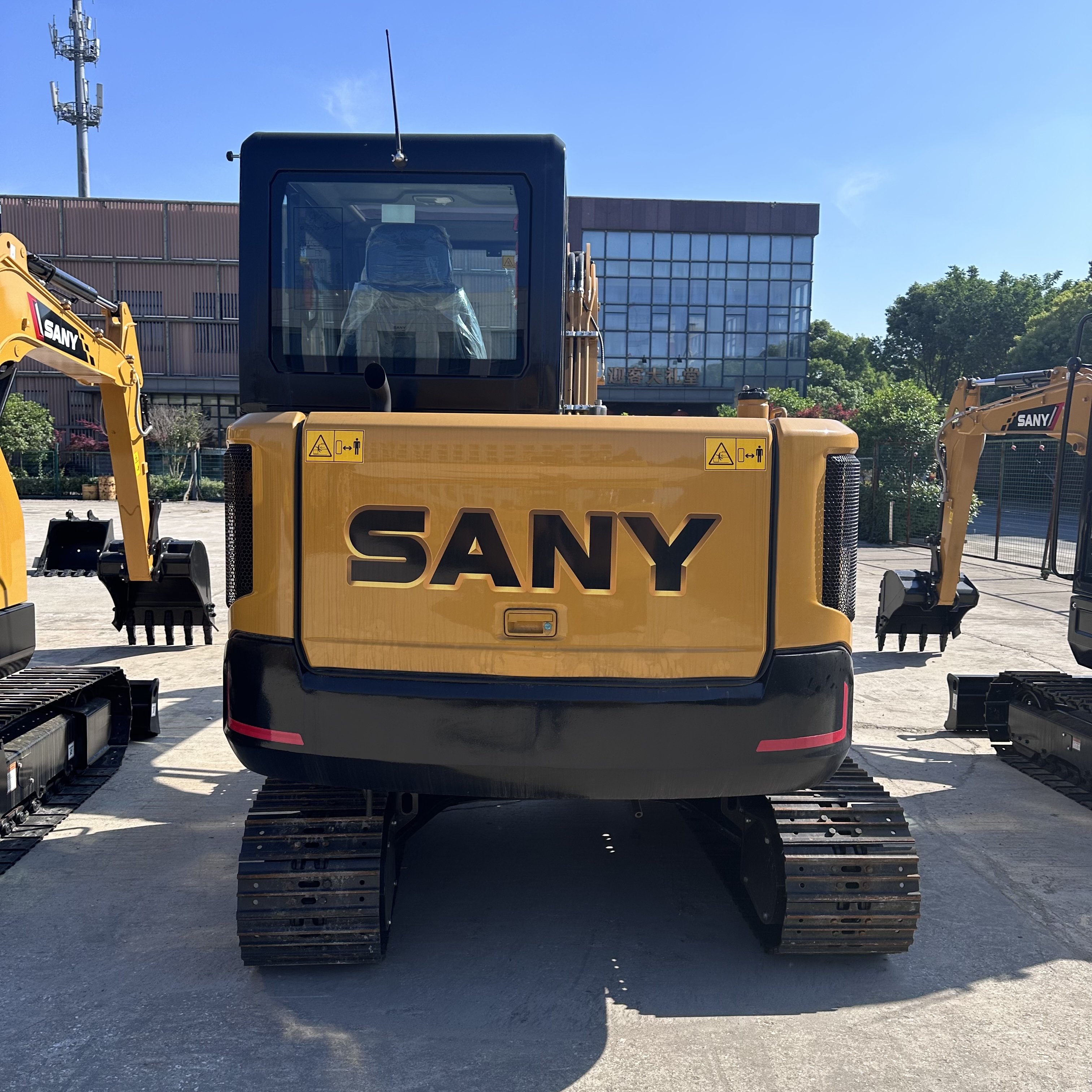 China made Sany sy55 5 Ton used excavators sany sy55 sy55c sy55c-10 sy55u sy55c pro mini crawler excavator digger SY55U