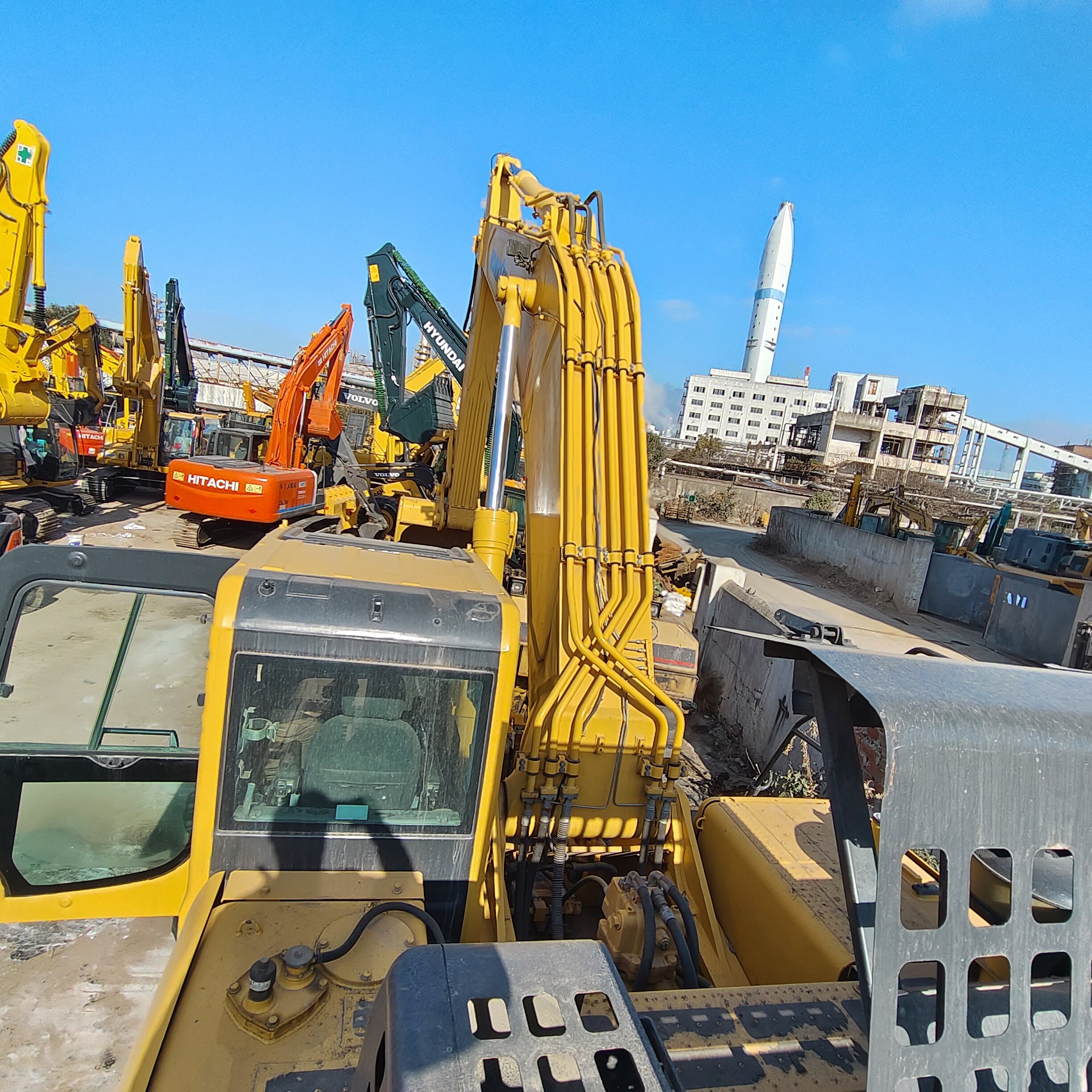 used Komatsu PC400-8 excavator Used PC300 PC400-8 komatsu excavator