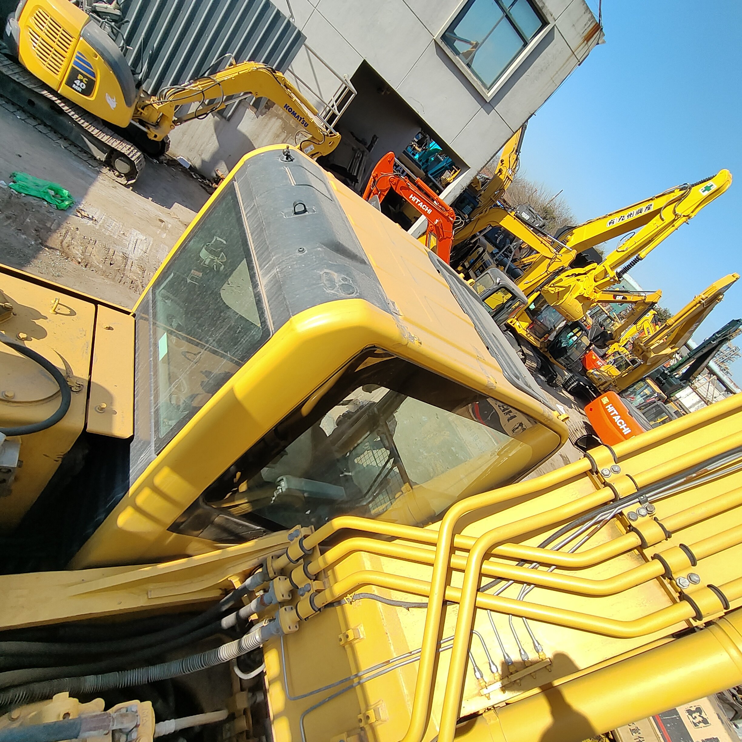 used Komatsu PC400-8 excavator Used PC300 PC400-8 komatsu excavator