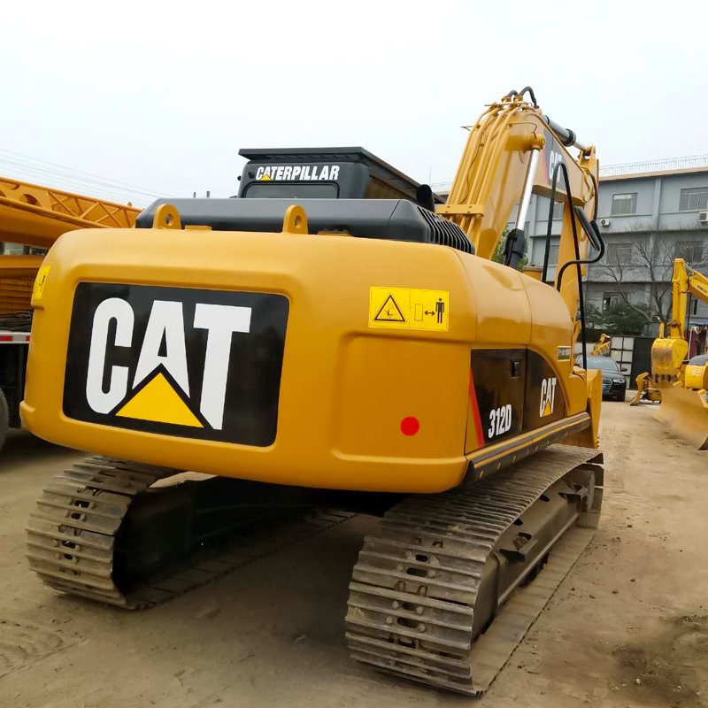 High quality and active Second Hand used Excavators CAT312D , second-hand excavators CAT 312 D in shanghai